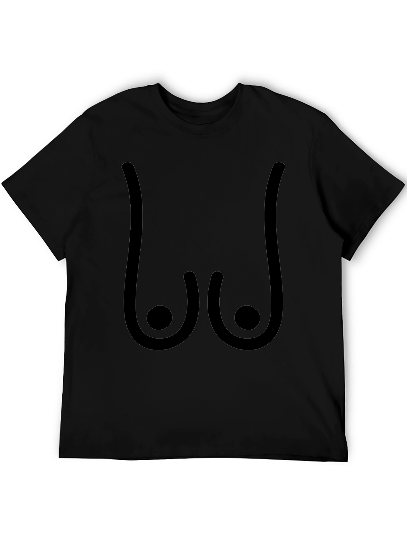 Funny Graphic Black T-Shirt