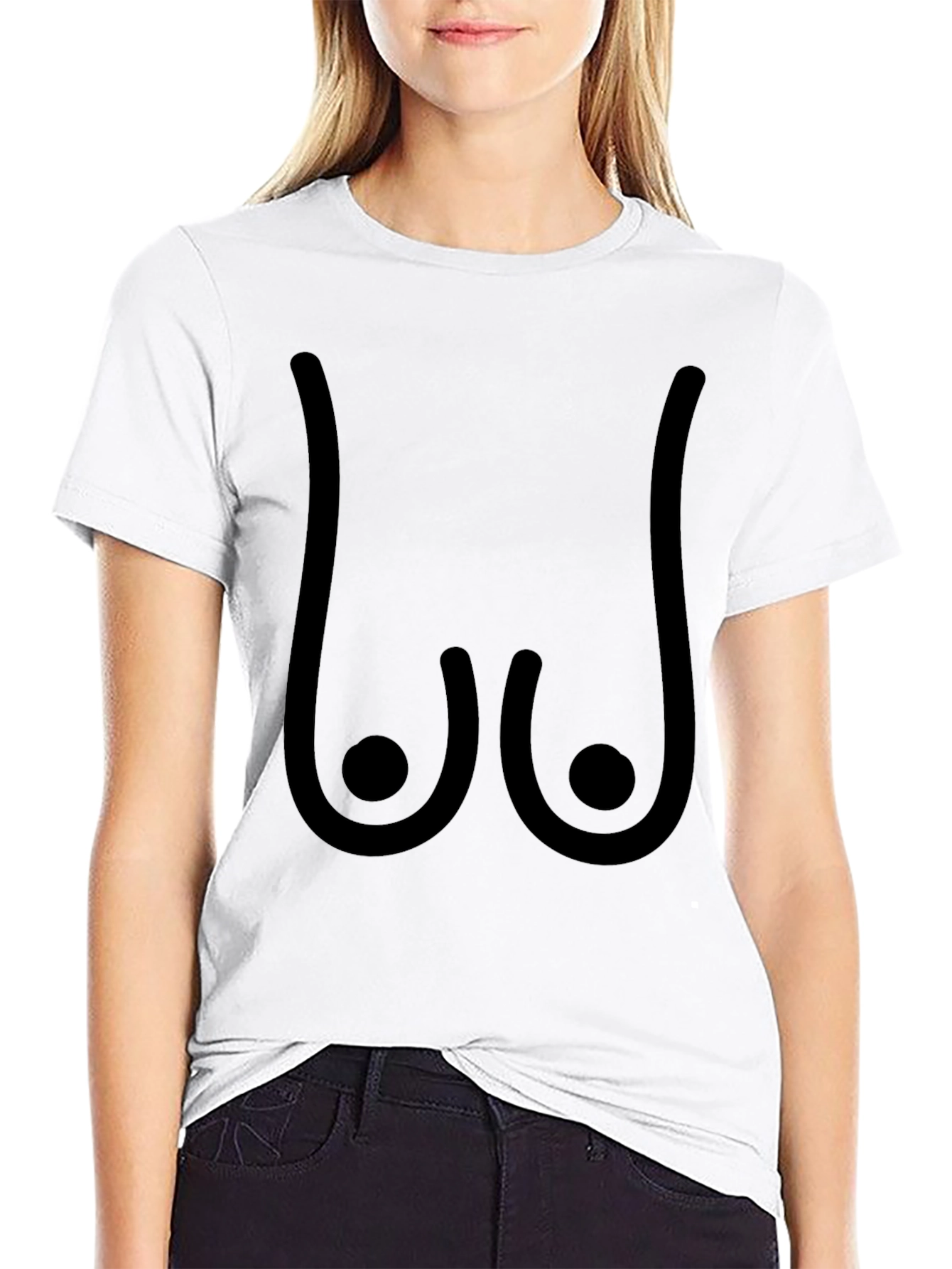 Funny Graphic Black T-Shirt