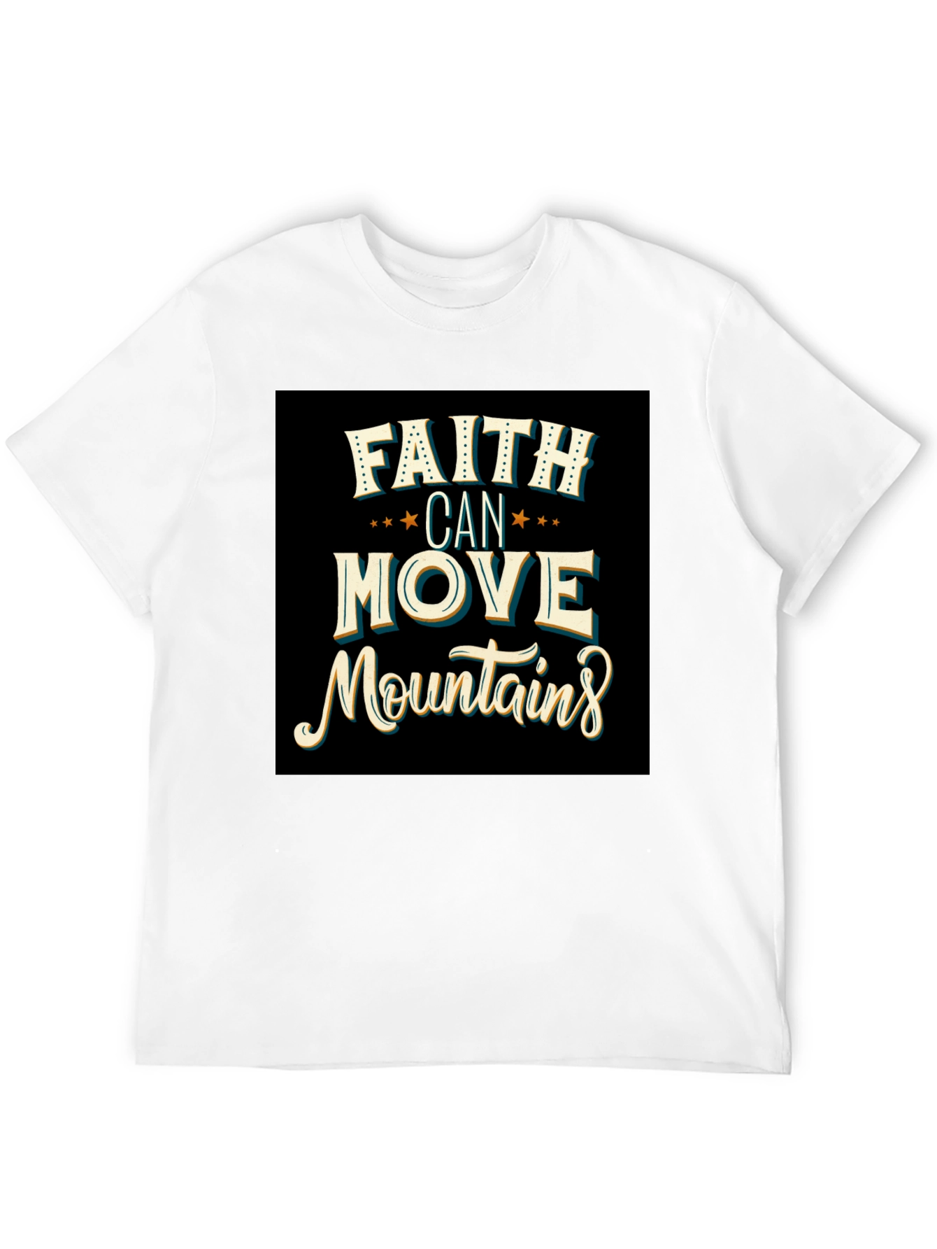 Faith Can Move Mountains Graphic Tee