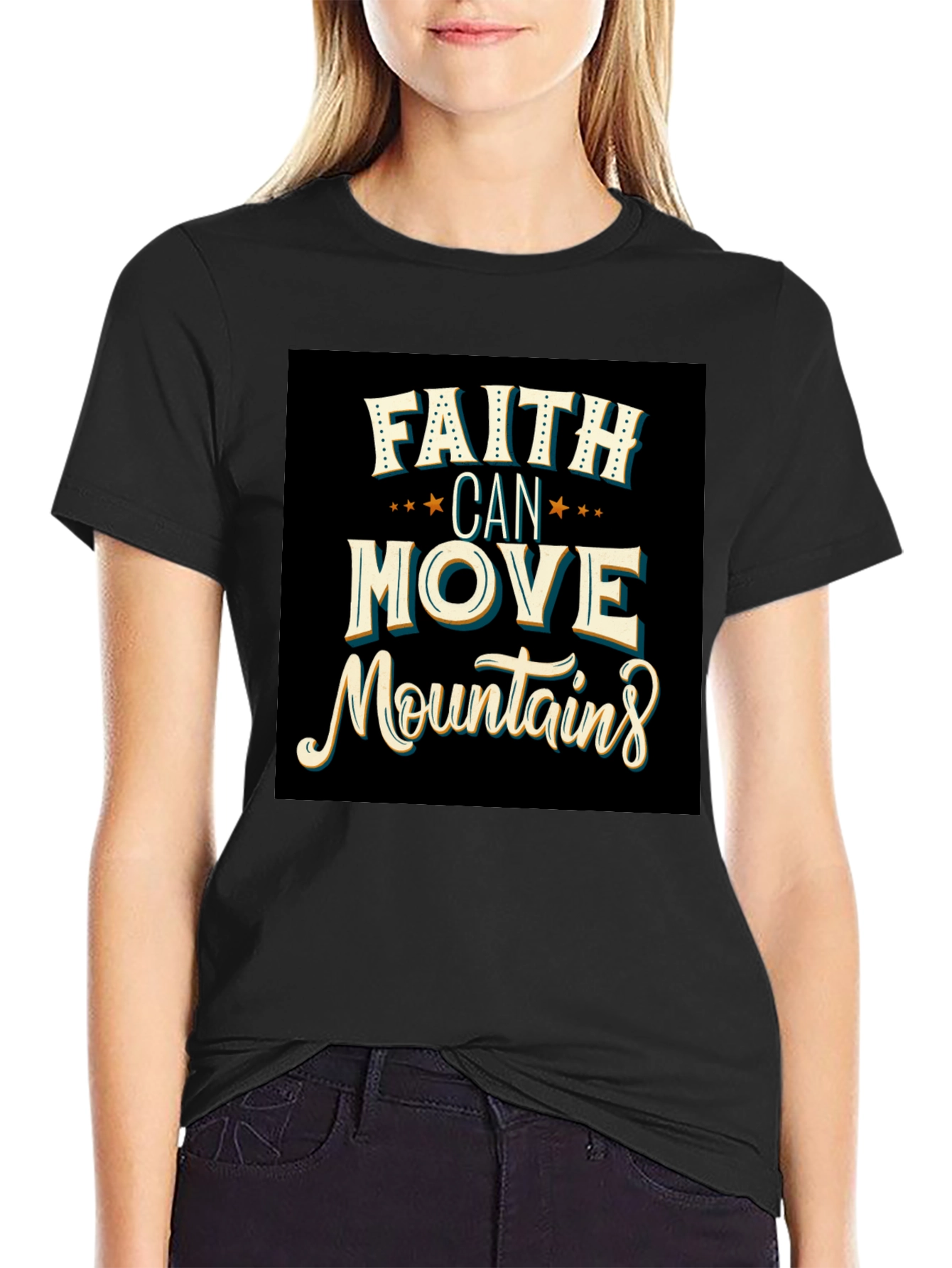 Faith Can Move Mountains Graphic Tee