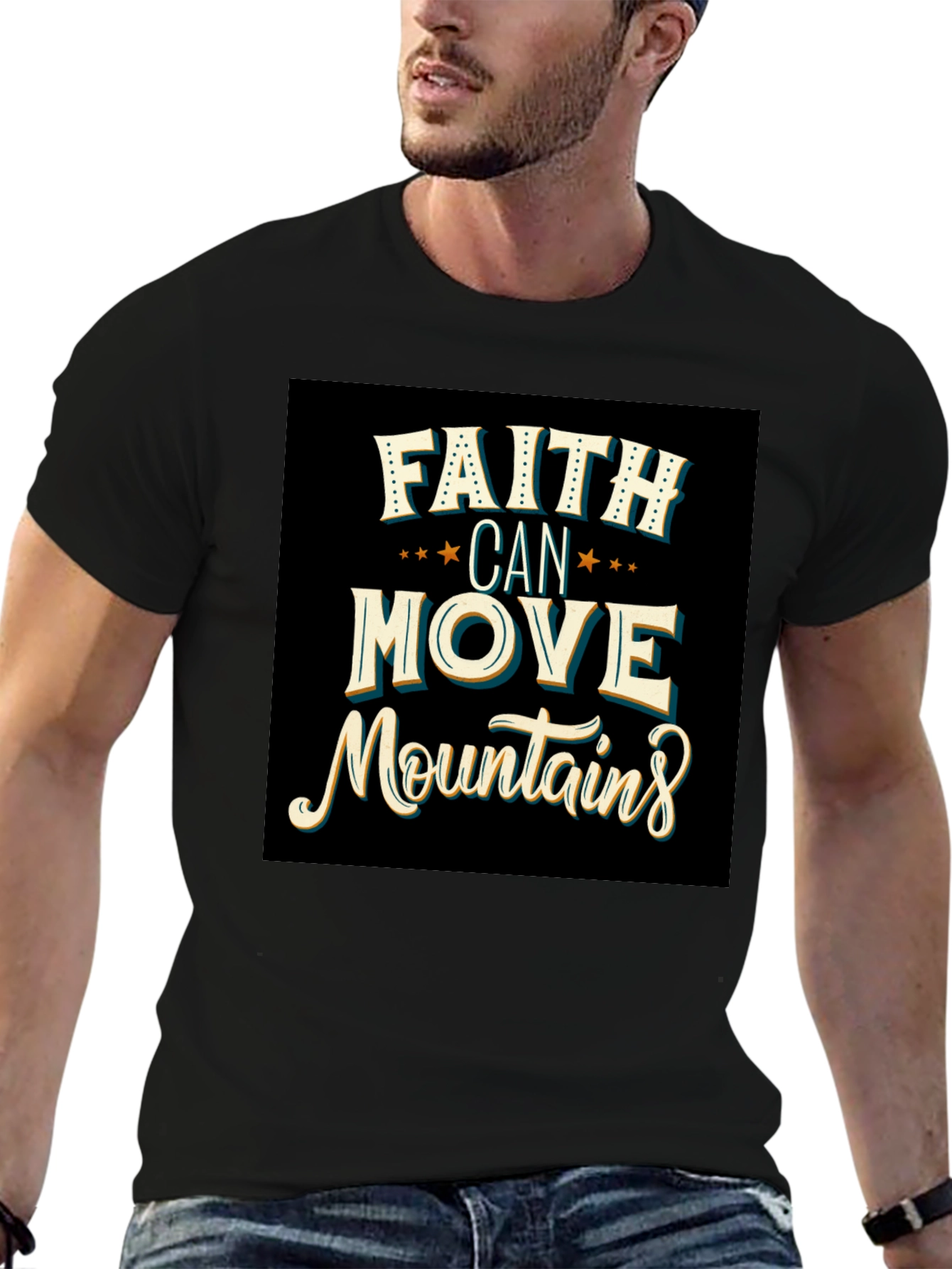 Faith Can Move Mountains Graphic Tee