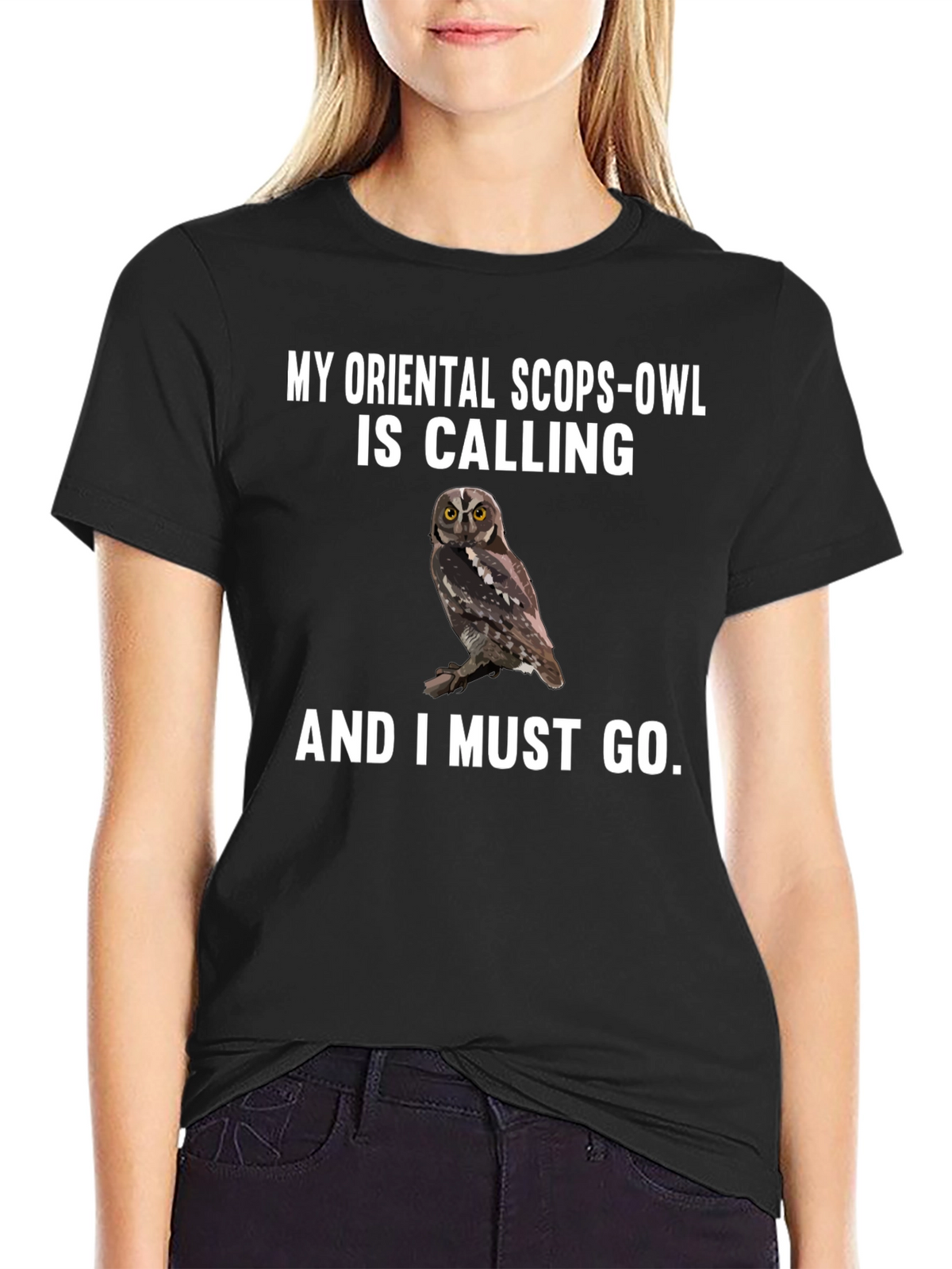 Oriental Scops-Owl T-Shirt