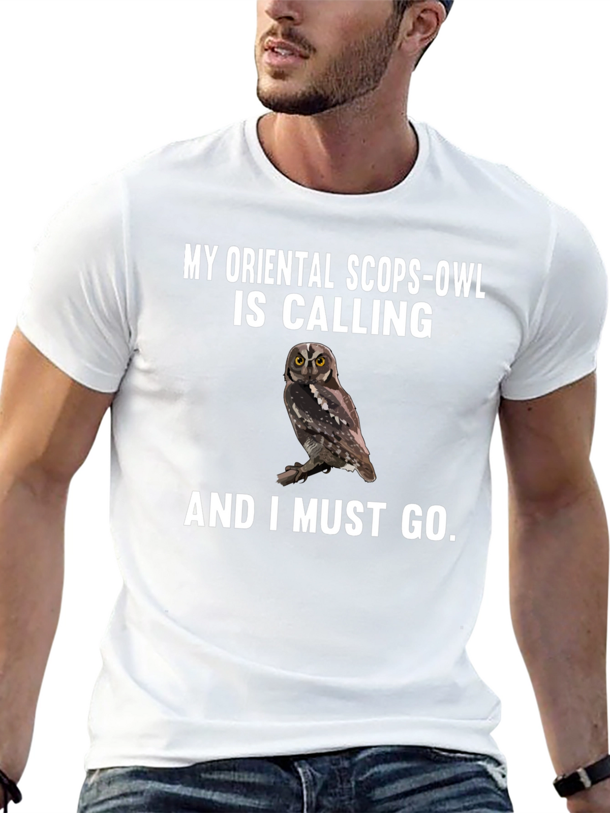 Oriental Scops-Owl T-Shirt