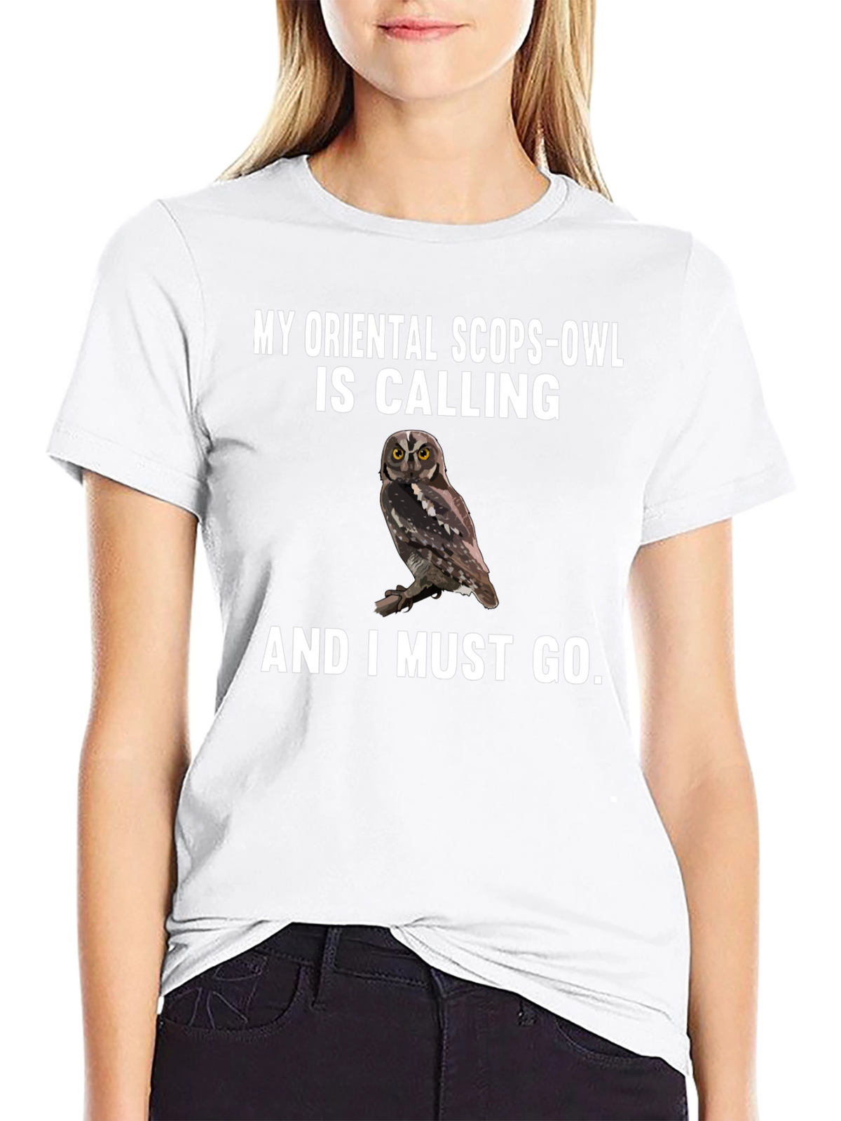 Oriental Scops-Owl T-Shirt