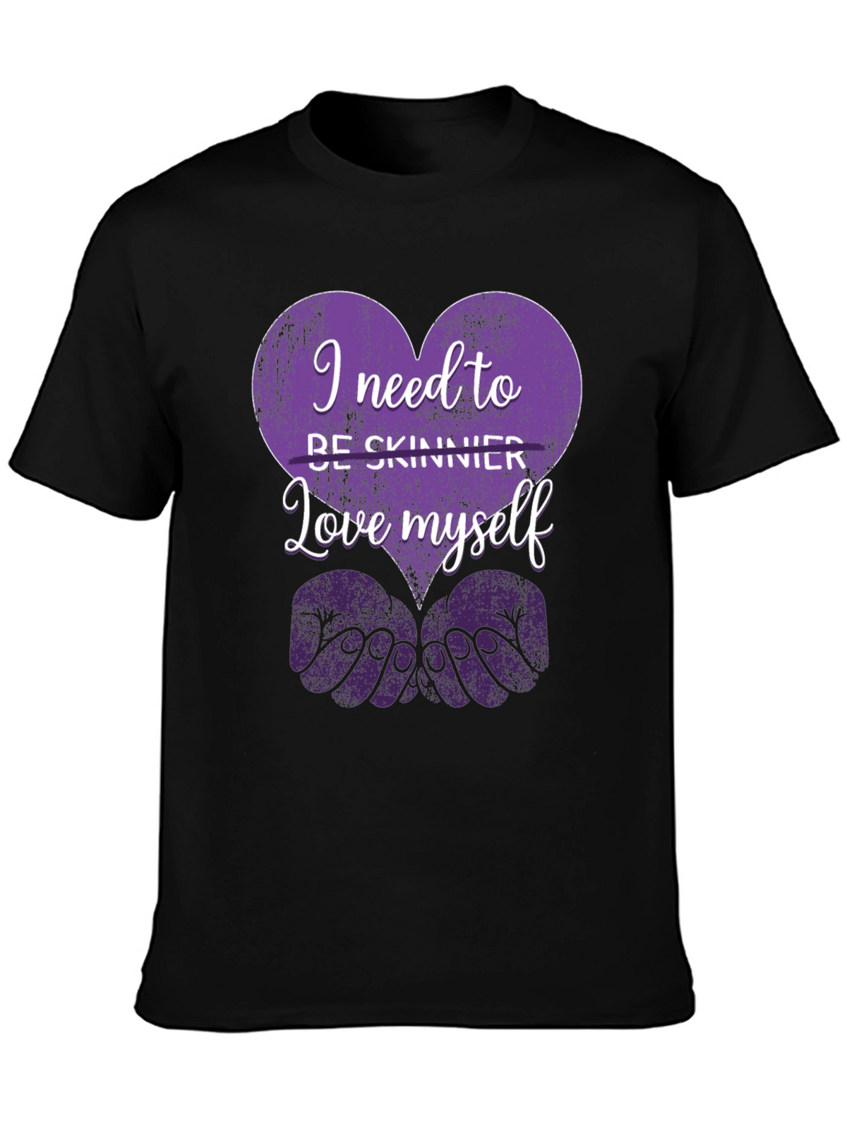 Love Myself Heart Graphic T-Shirt