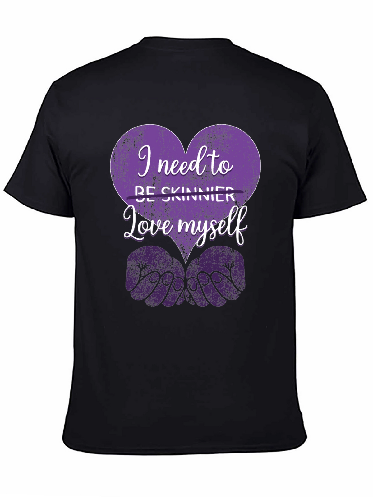 Love Myself Heart Graphic T-Shirt