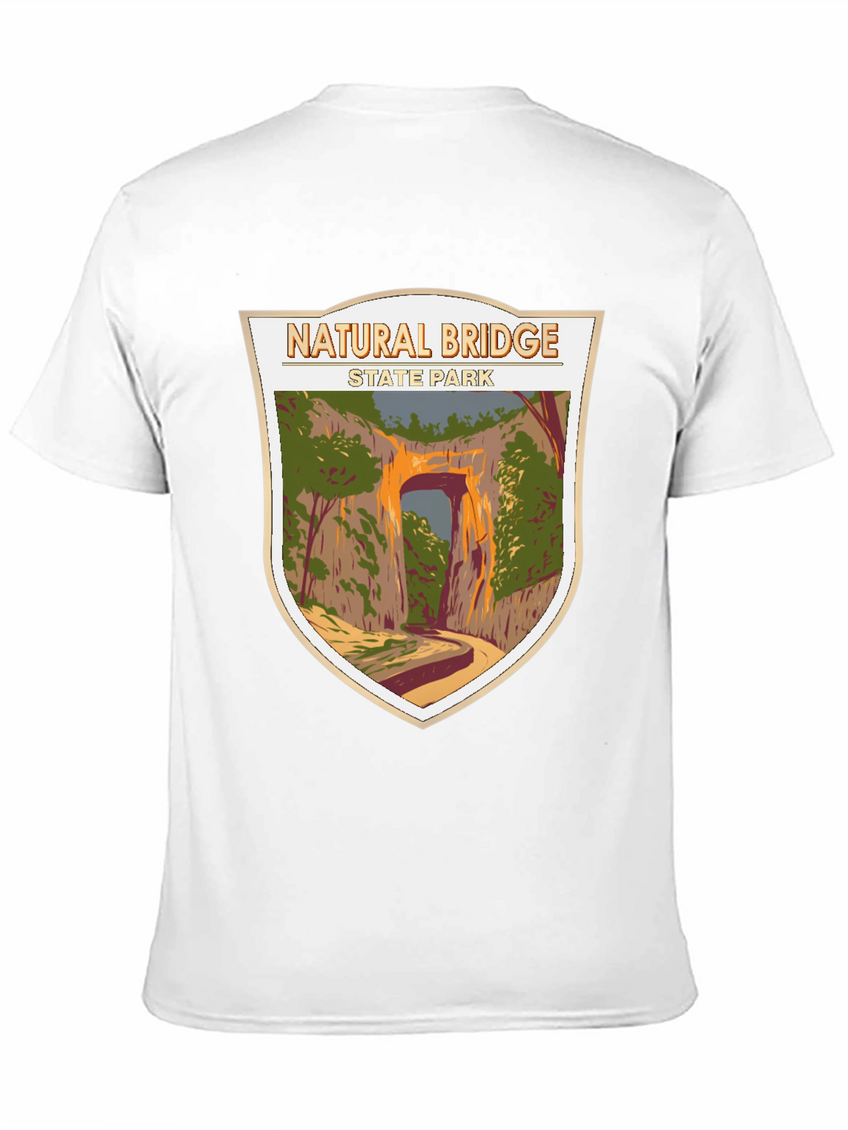 Natural Bridge State Park Graphic Tee - Black