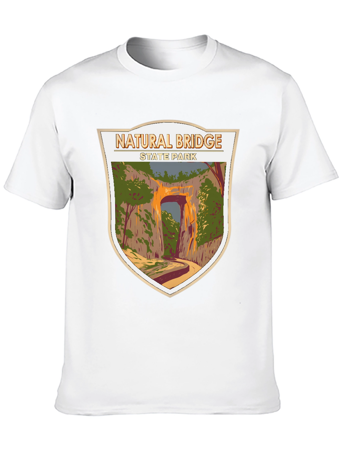 Natural Bridge State Park Graphic Tee - Black