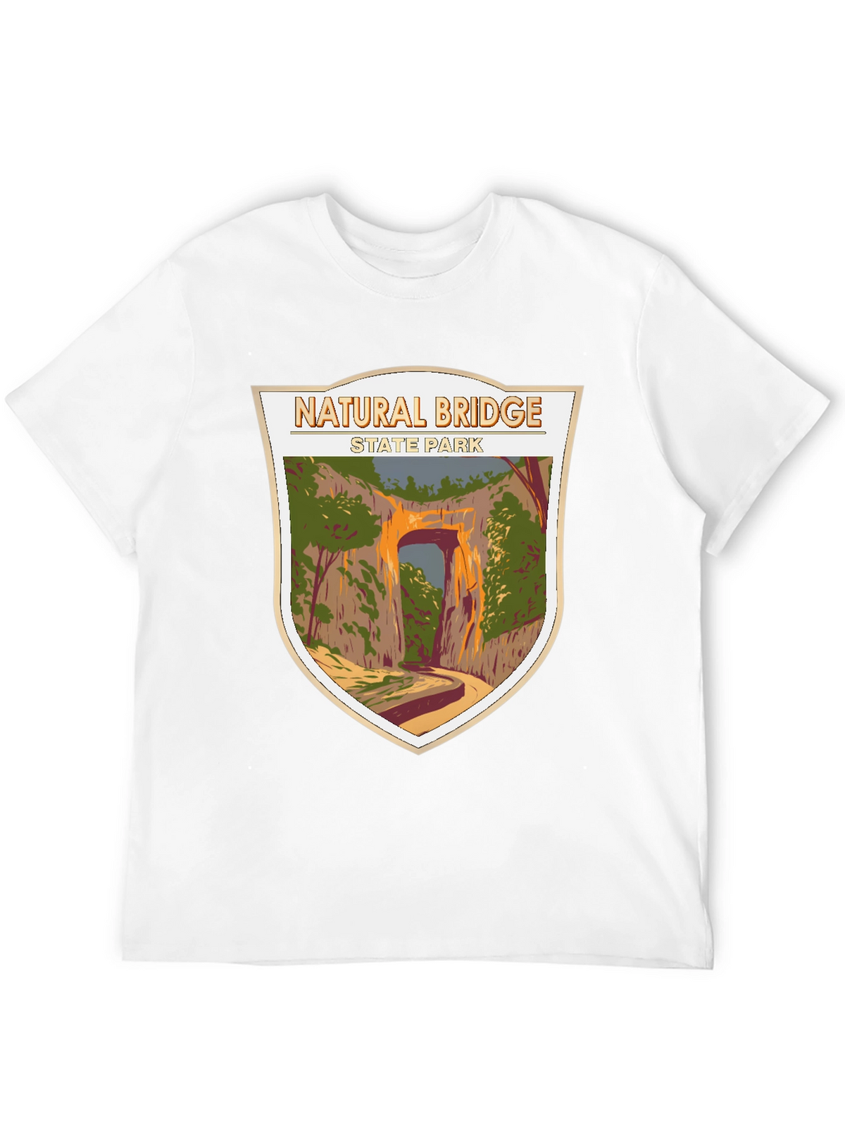 Natural Bridge State Park Graphic Tee - Black