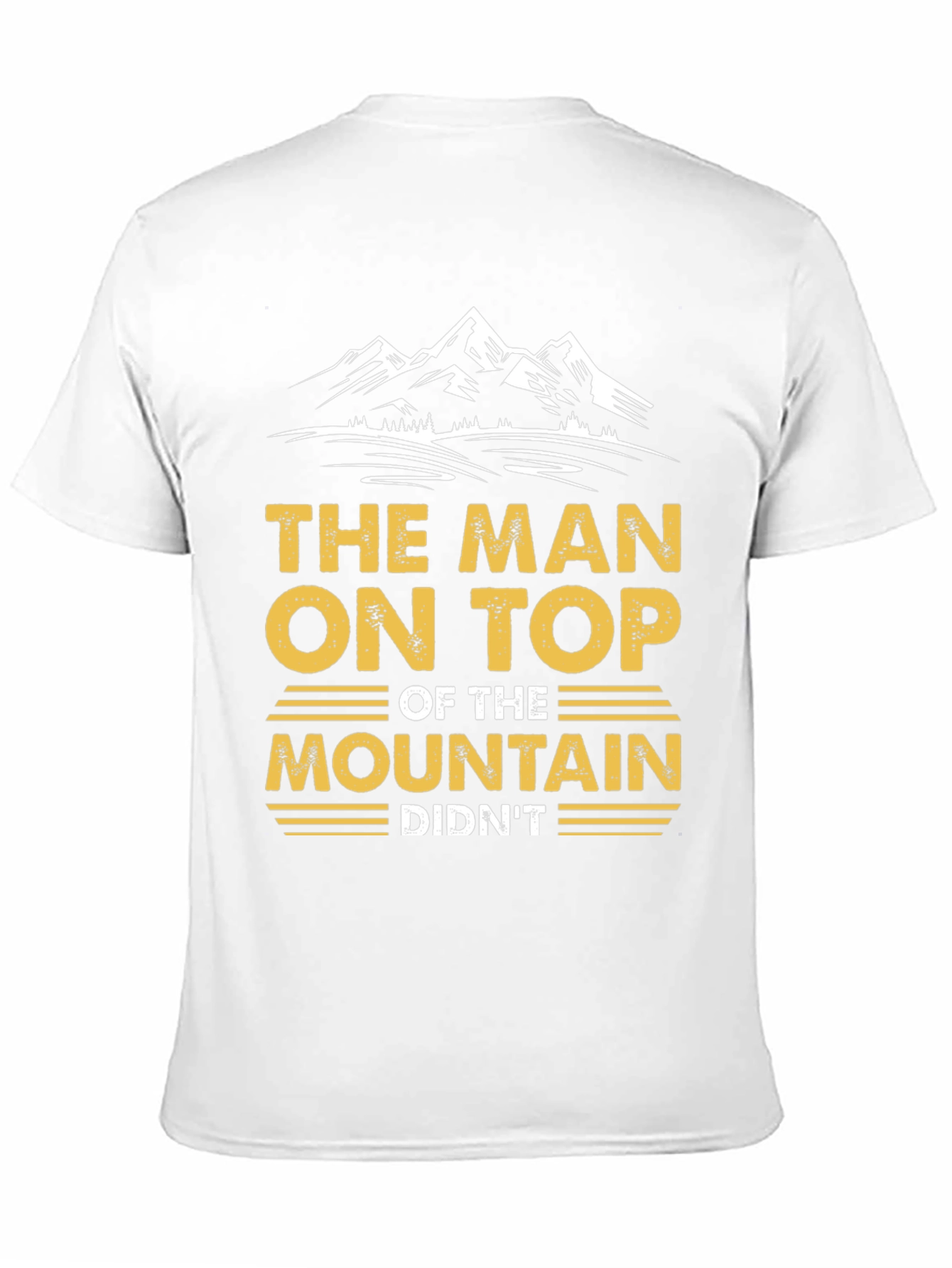 The Man on Top of the Mountain Graphic Tee