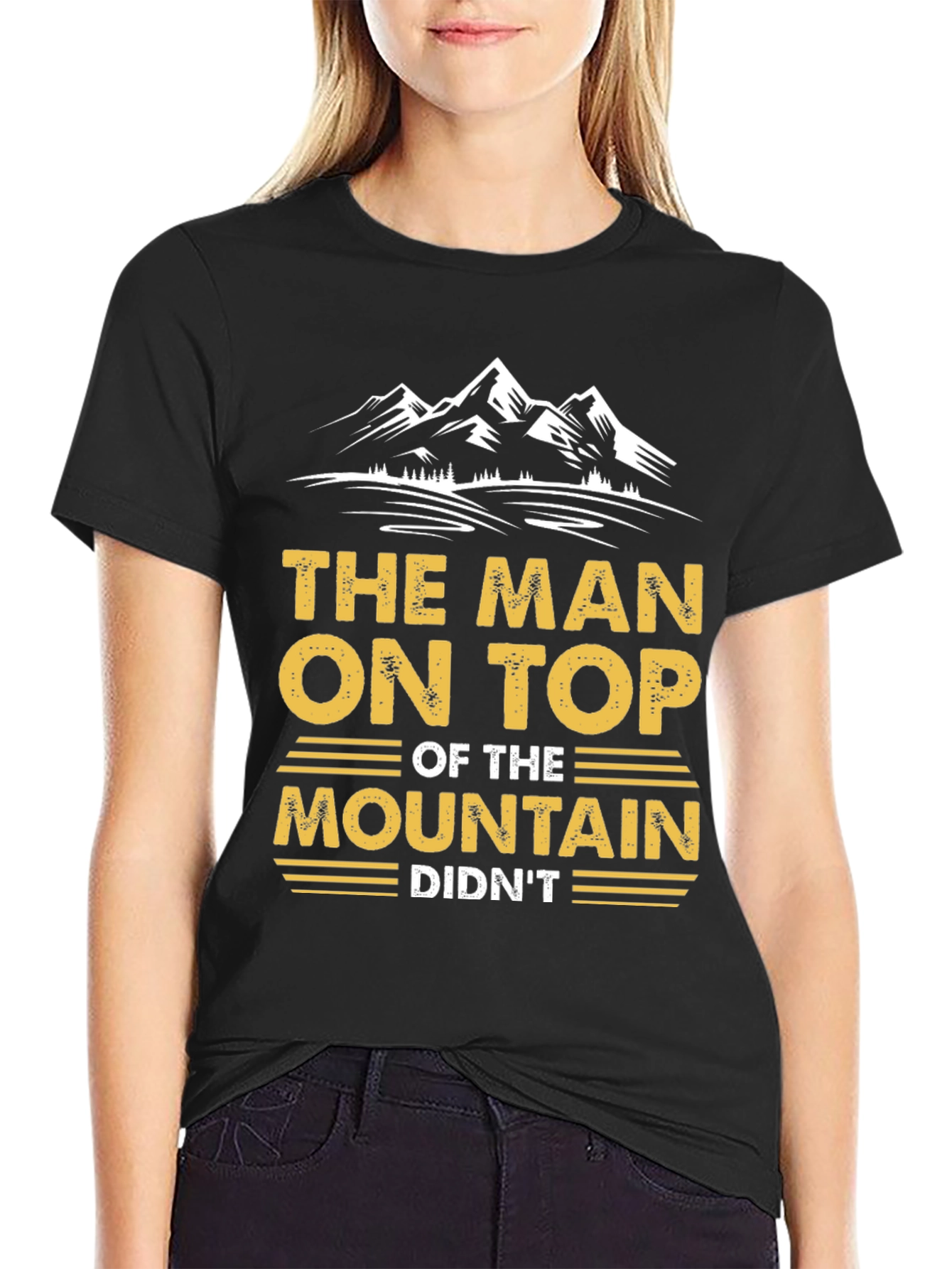The Man on Top of the Mountain Graphic Tee