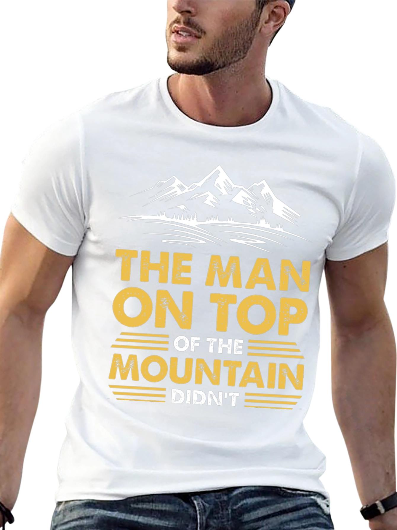 The Man on Top of the Mountain Graphic Tee