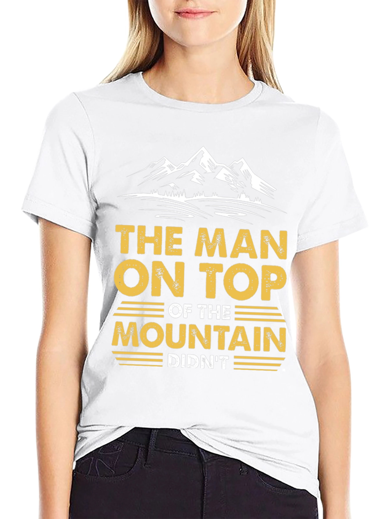 The Man on Top of the Mountain Graphic Tee