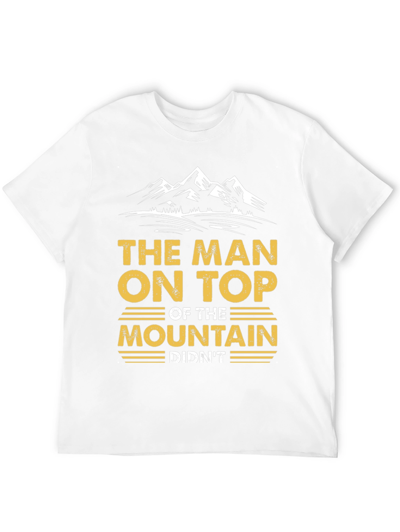 The Man on Top of the Mountain Graphic Tee