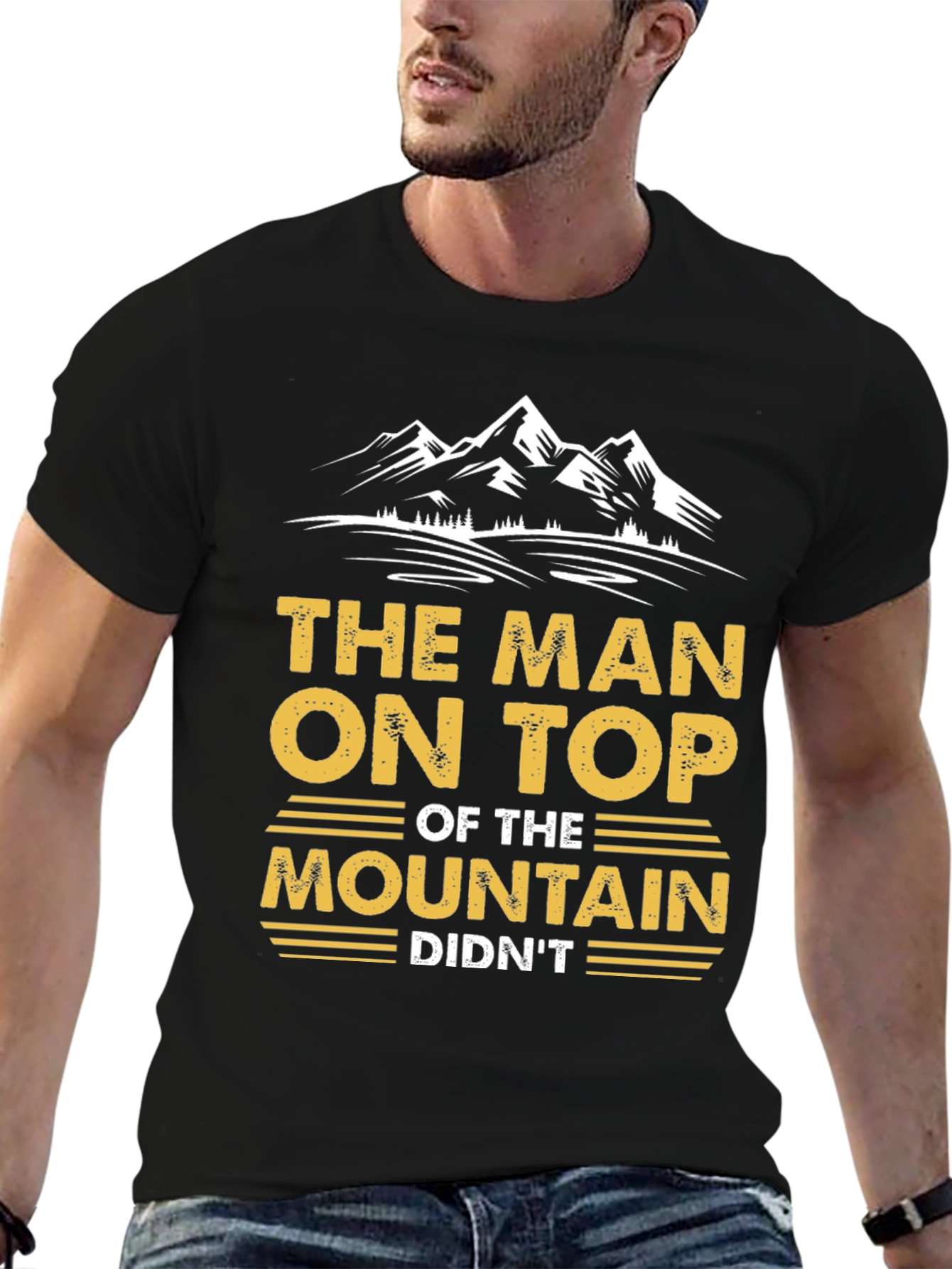 The Man on Top of the Mountain Graphic Tee