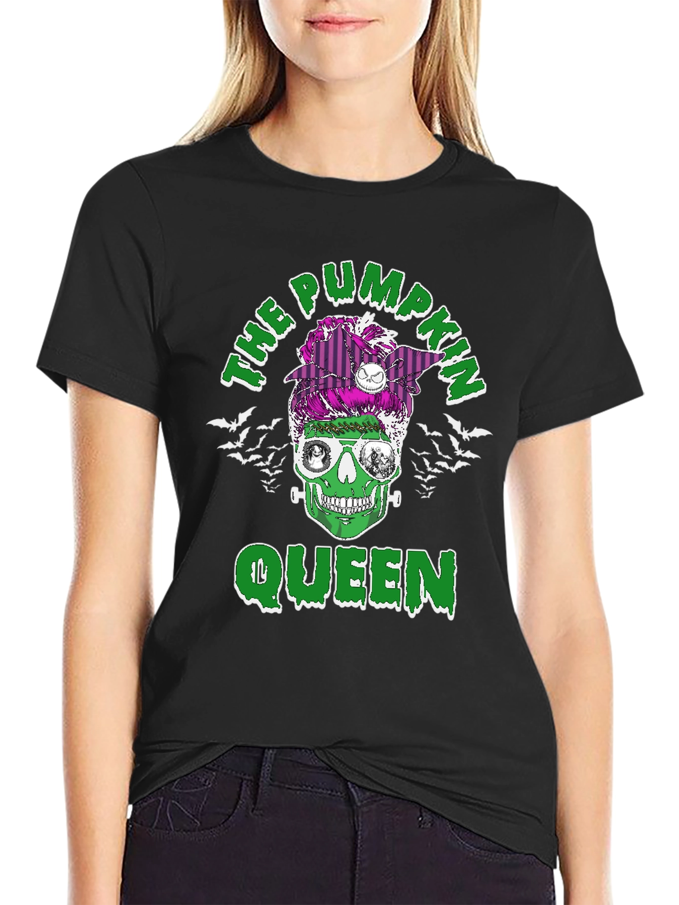 Pumpkin Queen Halloween T-Shirt