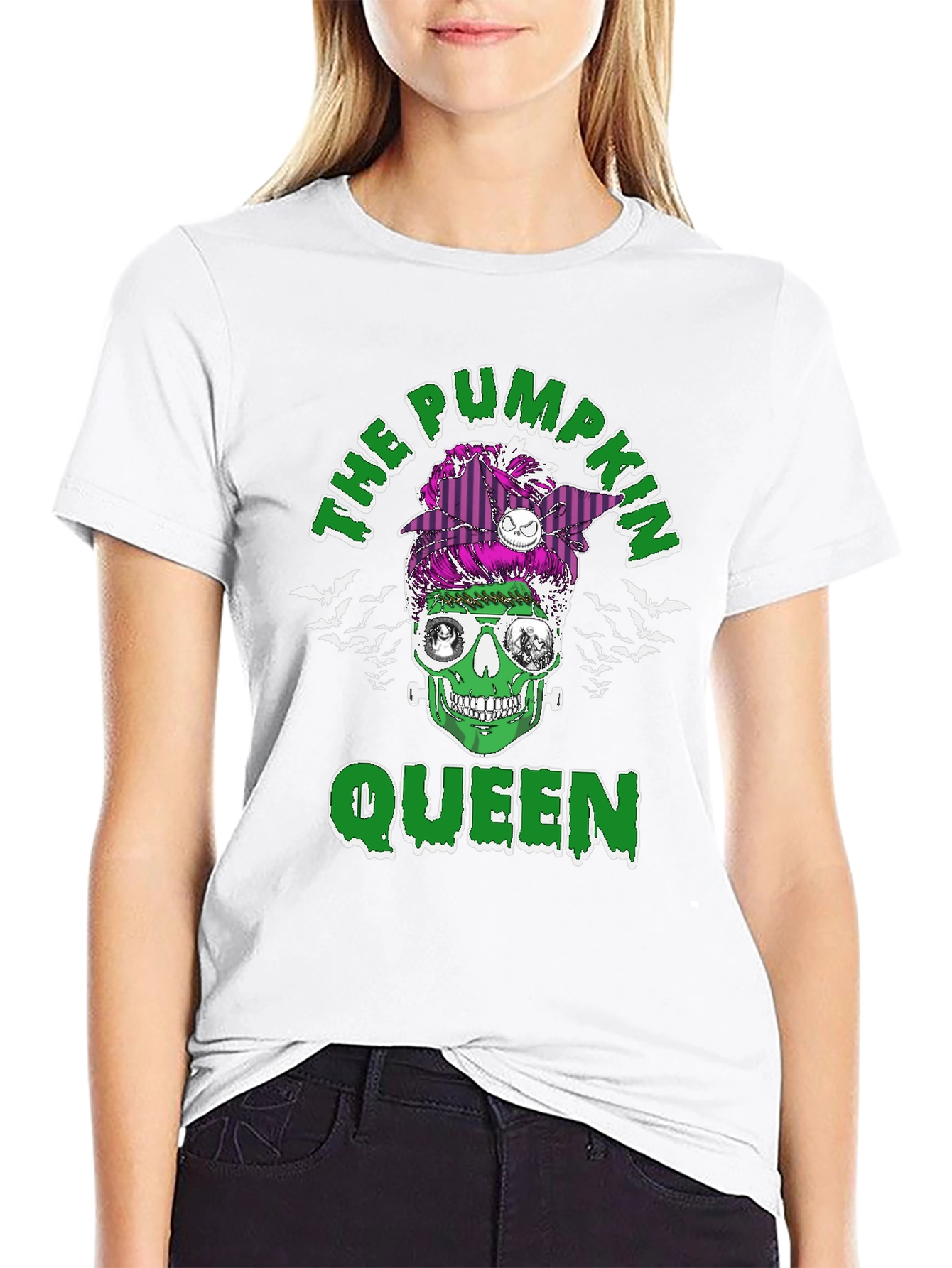 Pumpkin Queen Halloween T-Shirt