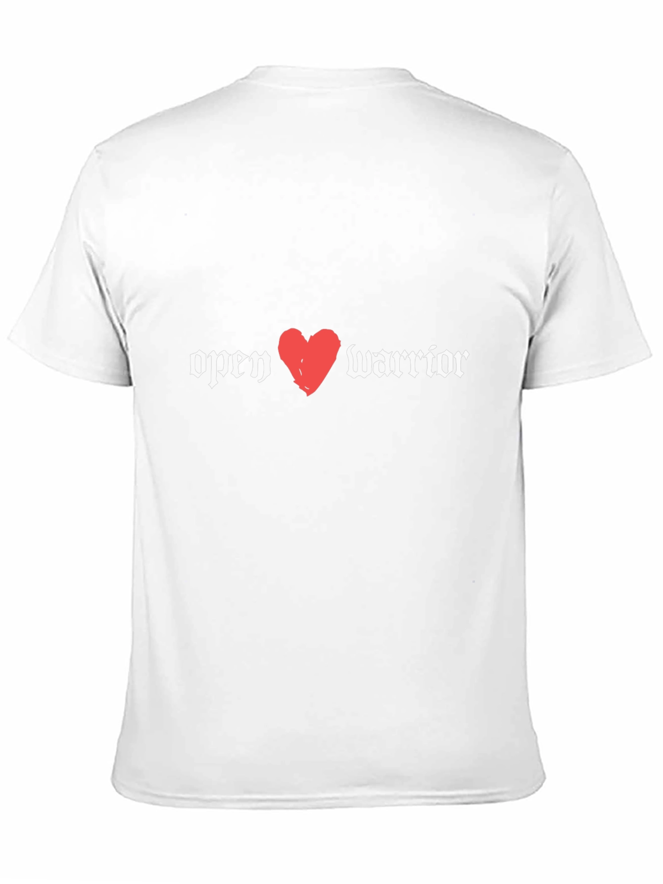 Open Heart Warrior Black T-Shirt