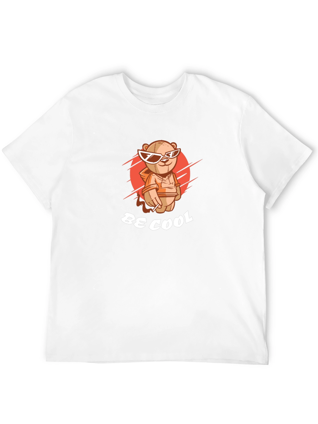 Cool Teddy Bear Graphic T-Shirt