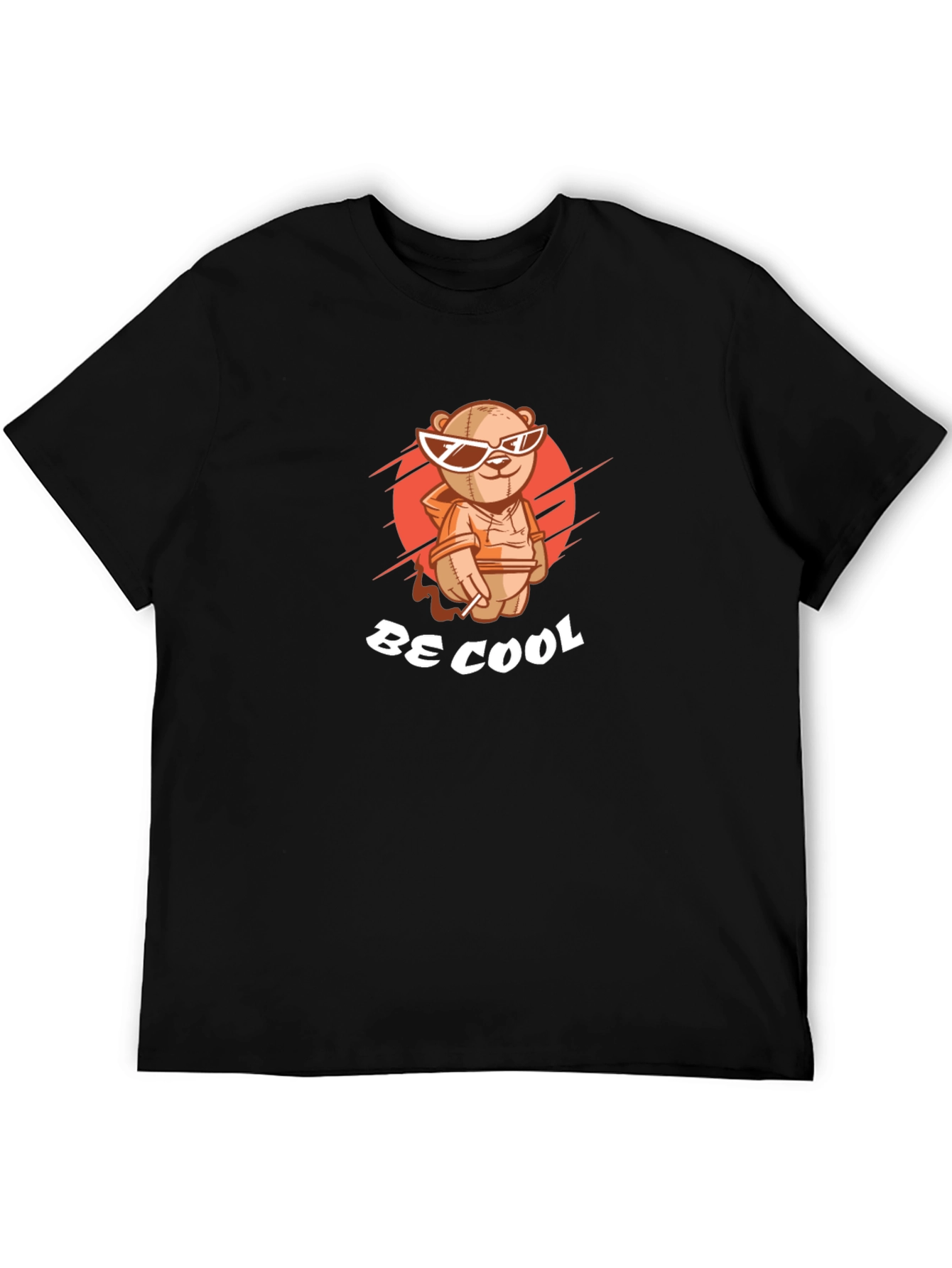 Cool Teddy Bear Graphic T-Shirt