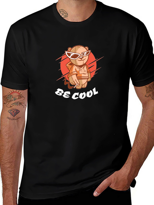Cool Teddy Bear Graphic T-Shirt