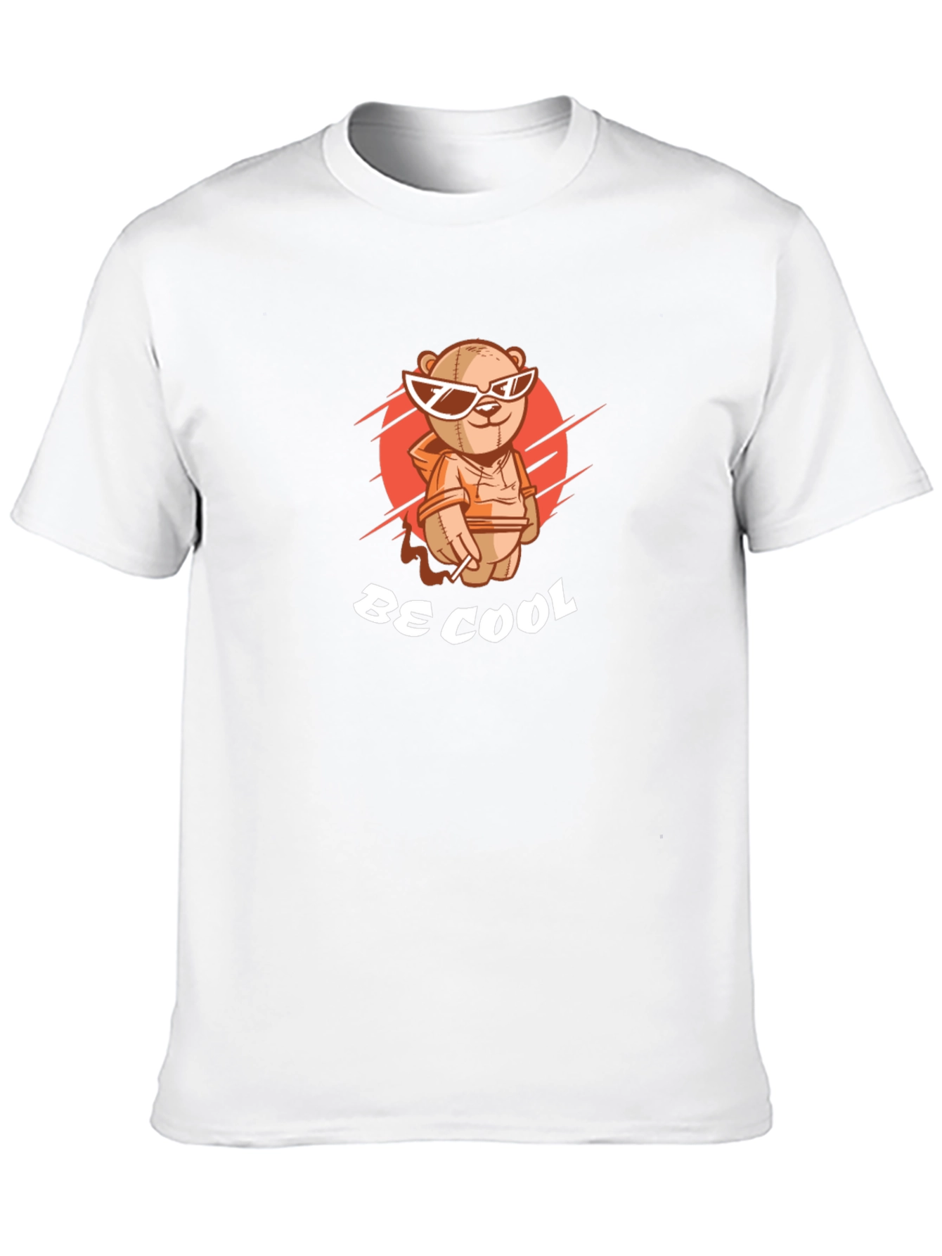 Cool Teddy Bear Graphic T-Shirt