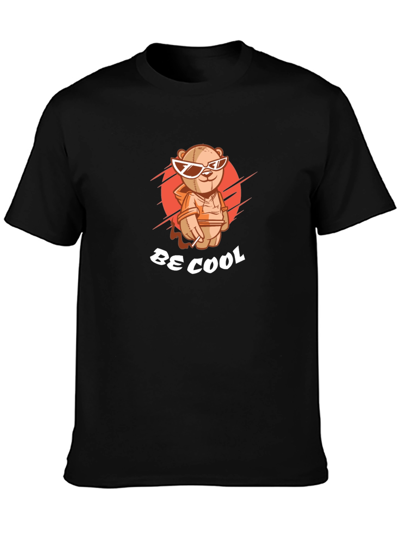 Cool Teddy Bear Graphic T-Shirt