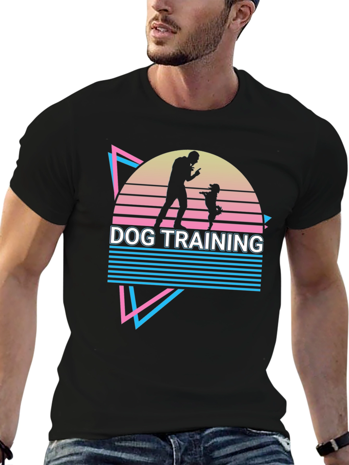 Dog Training Retro T-Shirt
