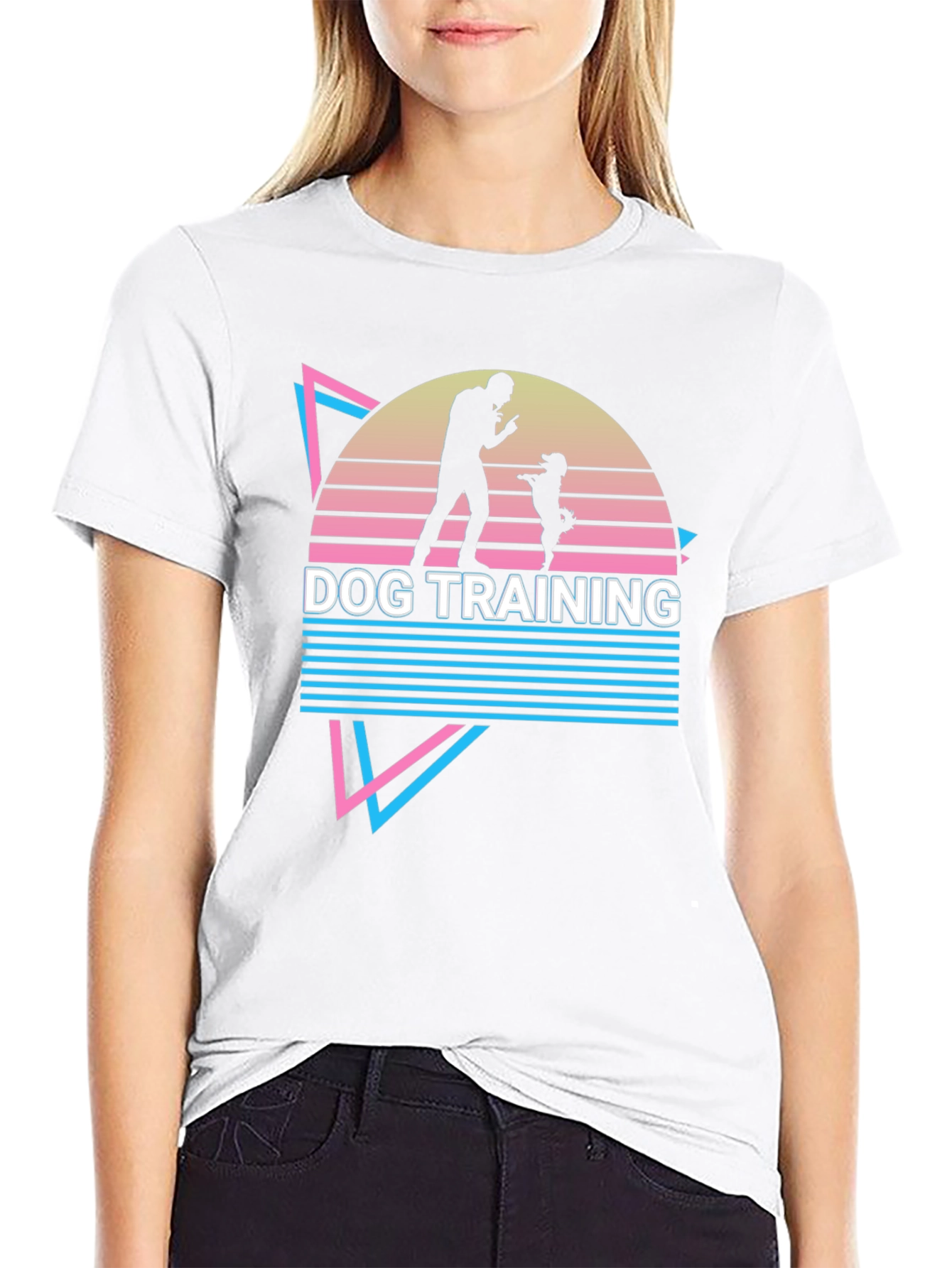 Dog Training Retro T-Shirt