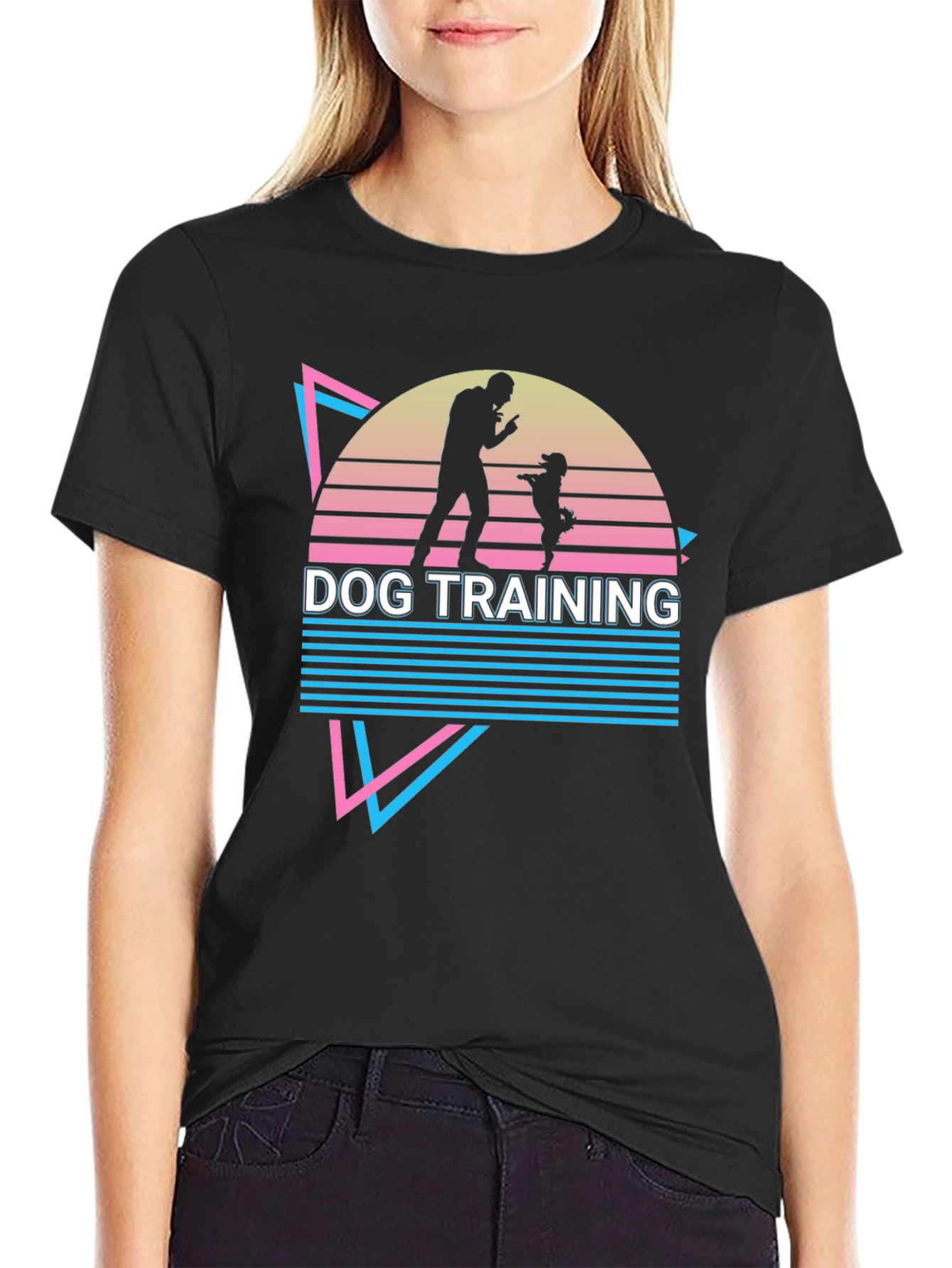Dog Training Retro T-Shirt
