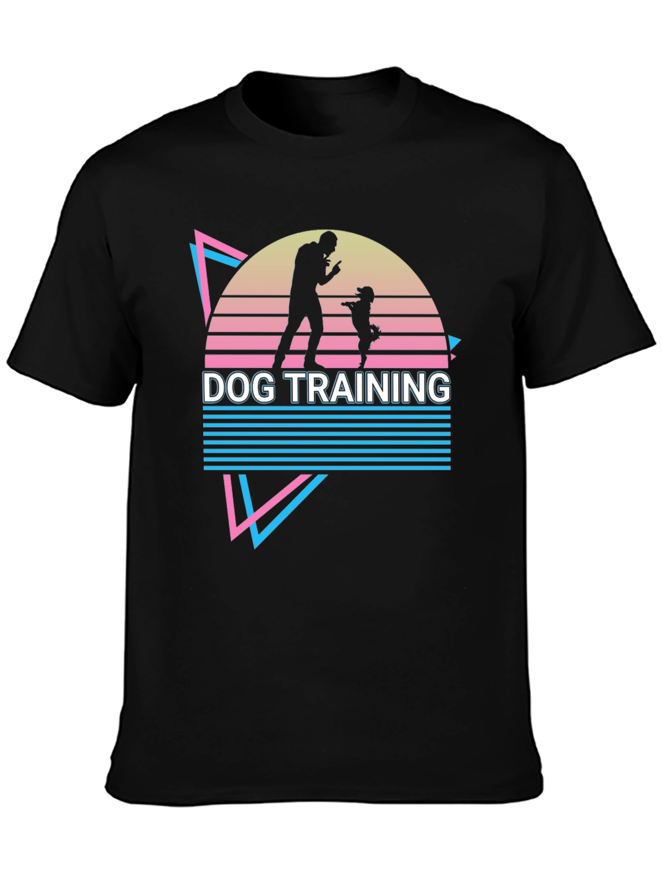 Dog Training Retro T-Shirt