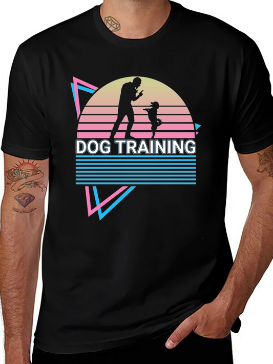 Dog Training Retro T-Shirt