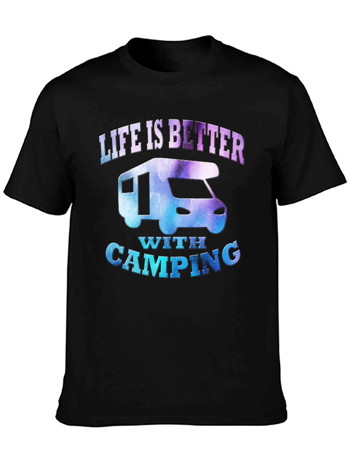 Life is Better with Camping RV T-Shirt
