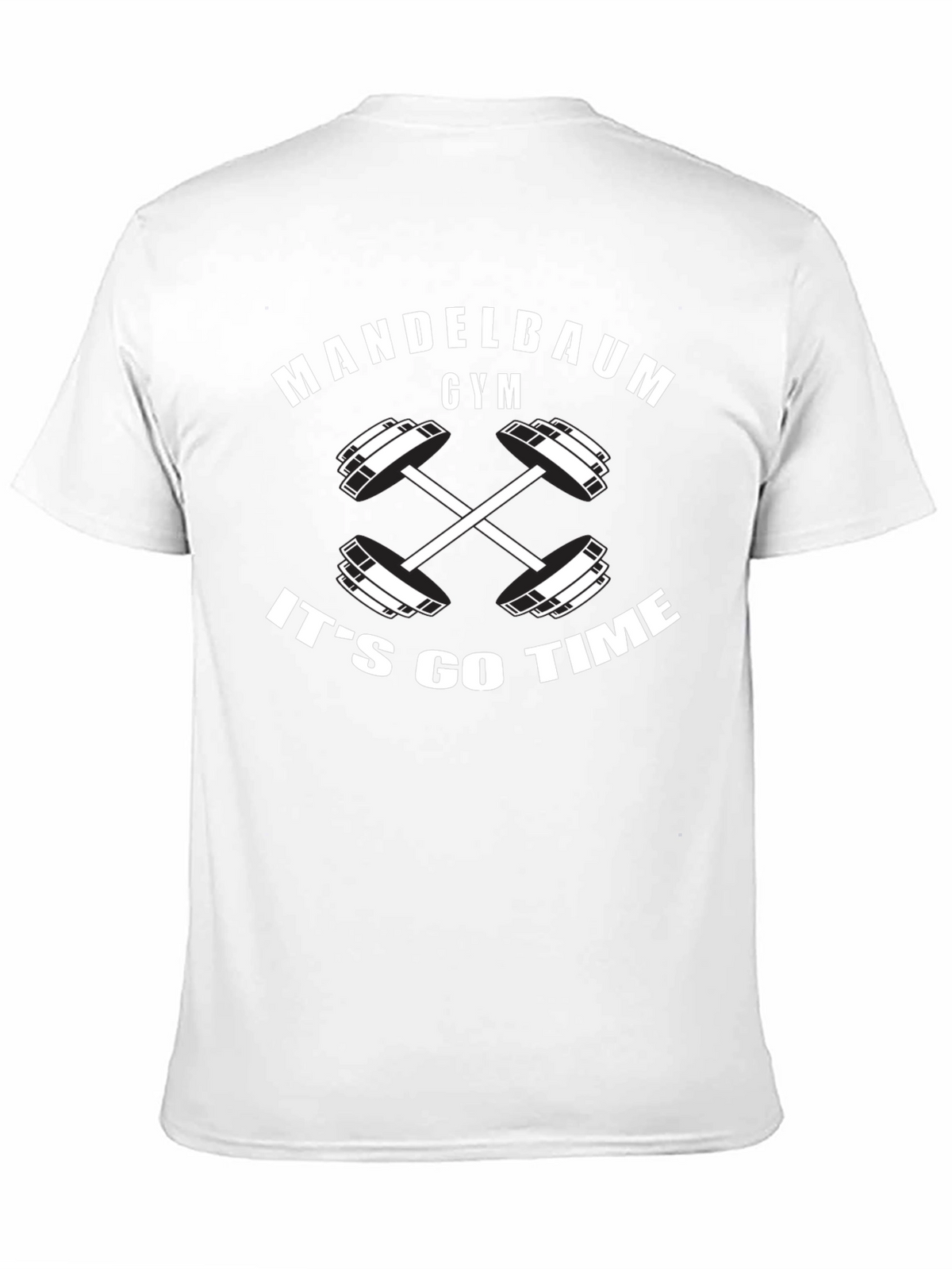 Mandelbaum Gym Its Go Time Black T-Shirt