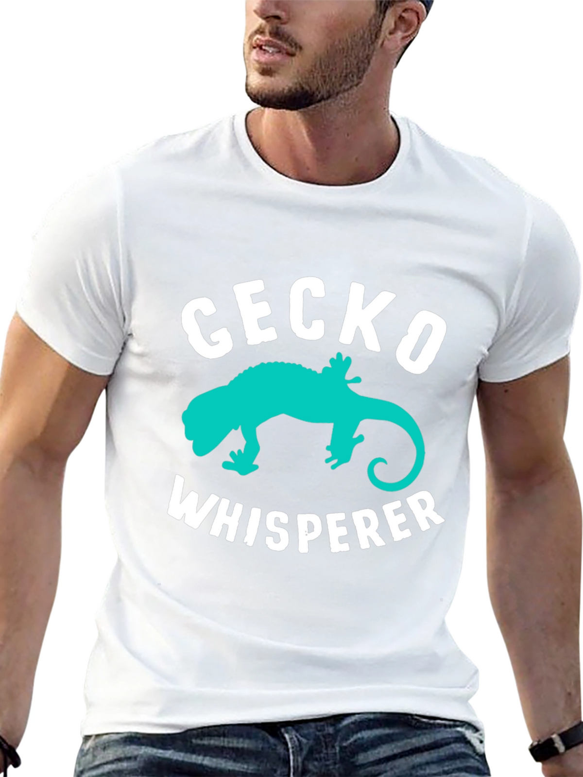 Gecko Whisperer Graphic Tee - Lizard Lover T-Shirt