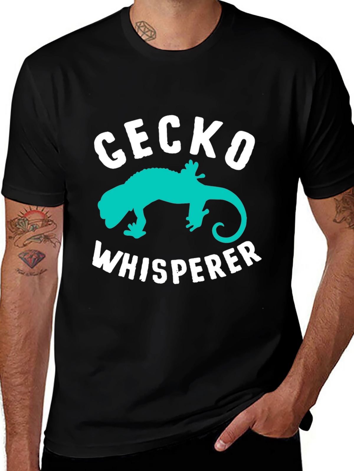 Gecko Whisperer Graphic Tee - Lizard Lover T-Shirt
