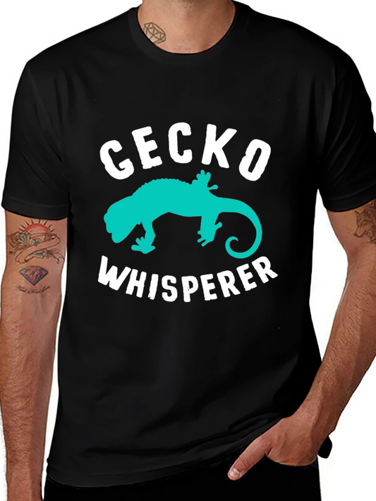 Gecko Whisperer Graphic Tee - Lizard Lover T-Shirt