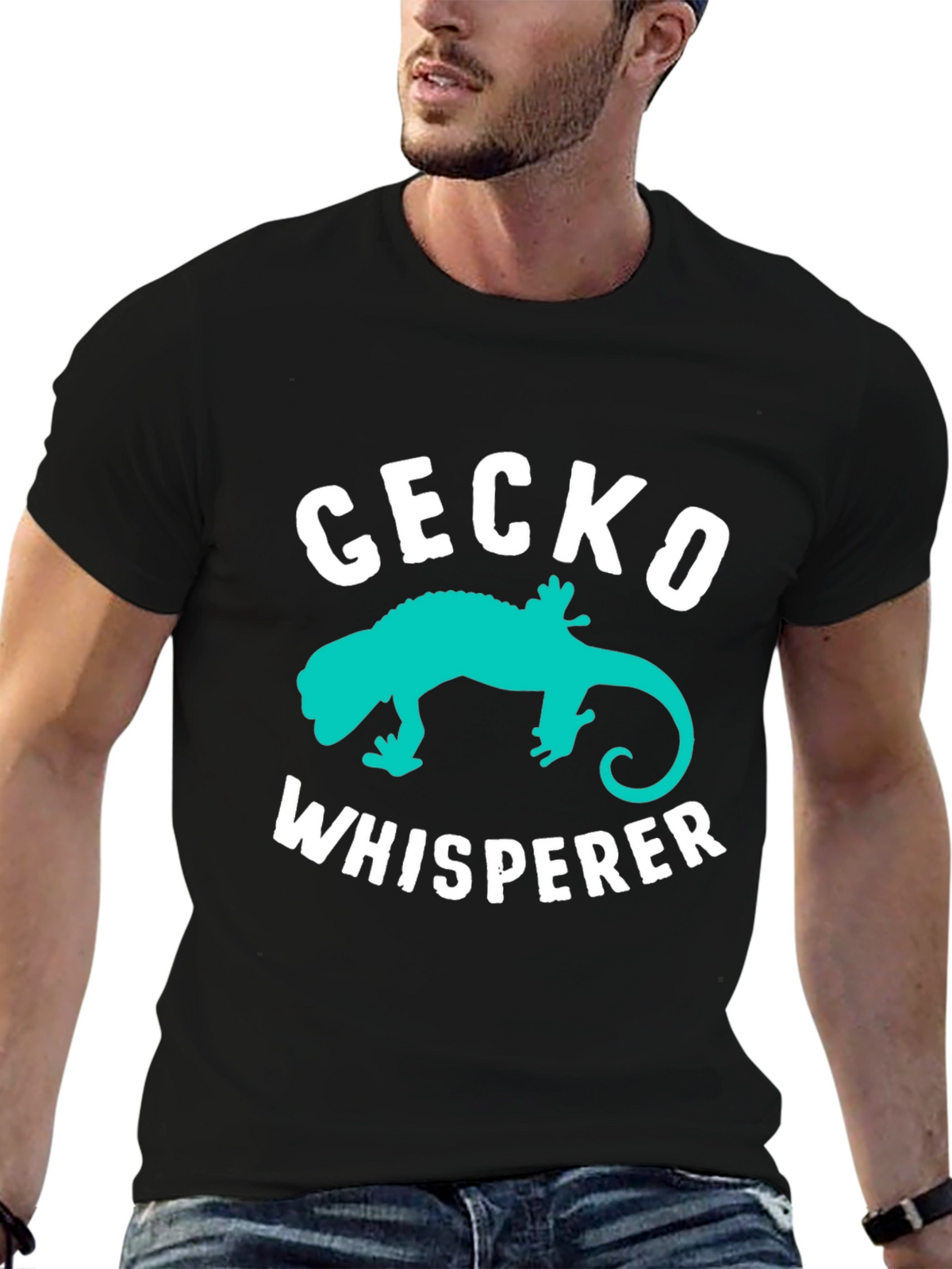 Gecko Whisperer Graphic Tee - Lizard Lover T-Shirt
