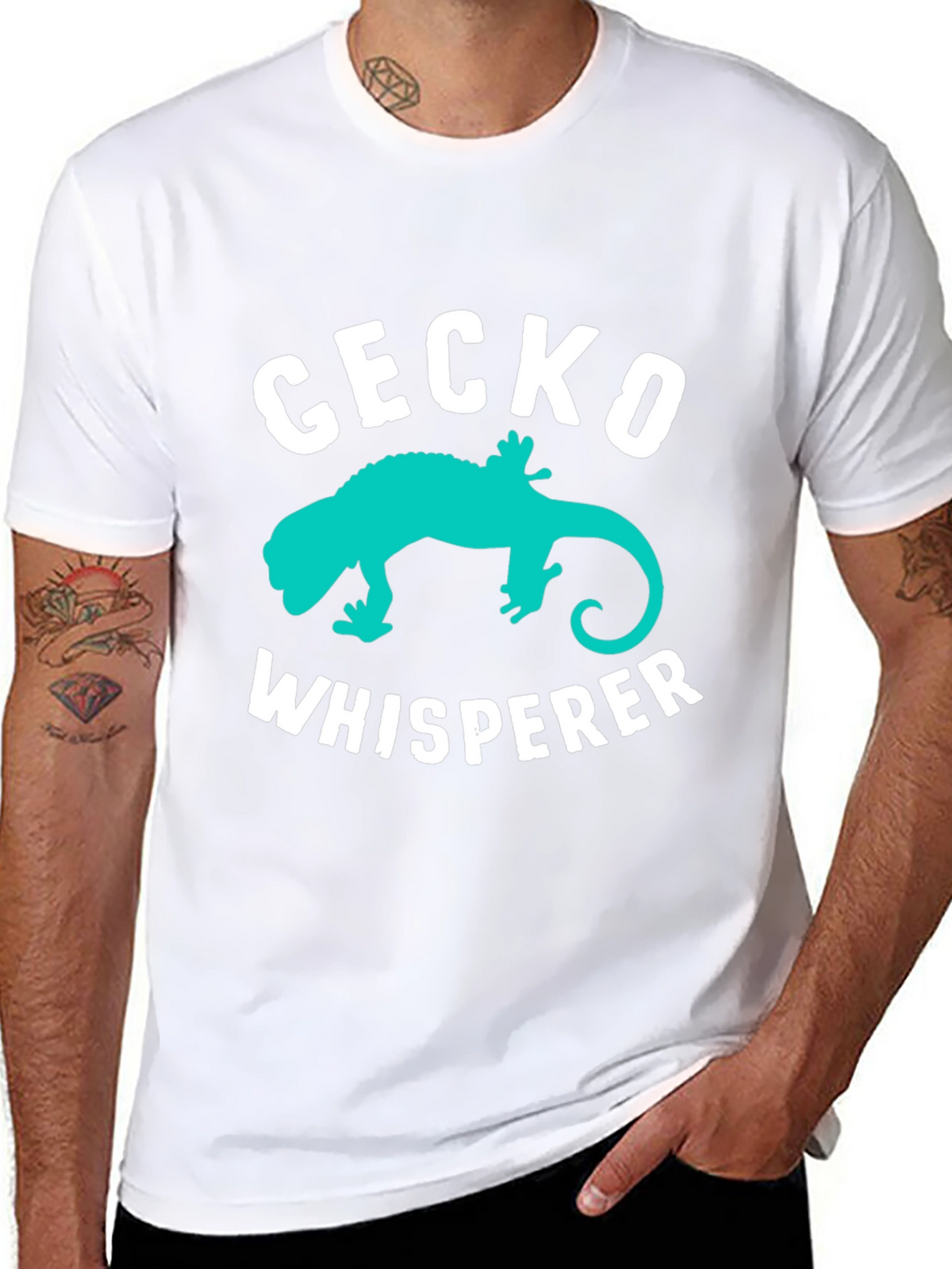 Gecko Whisperer Graphic Tee - Lizard Lover T-Shirt