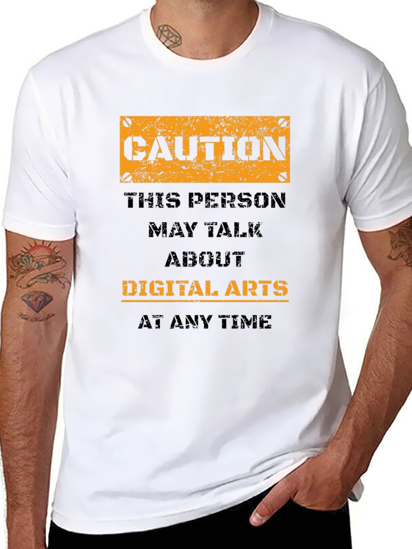 Caution Digital Arts T-Shirt
