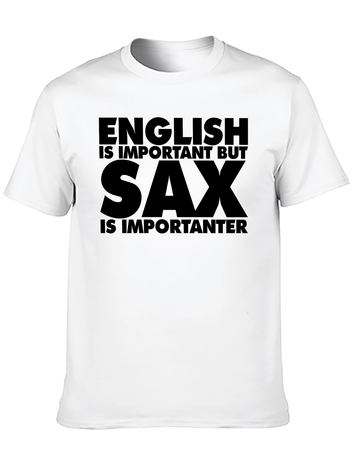 English vs Sax Funny T-Shirt