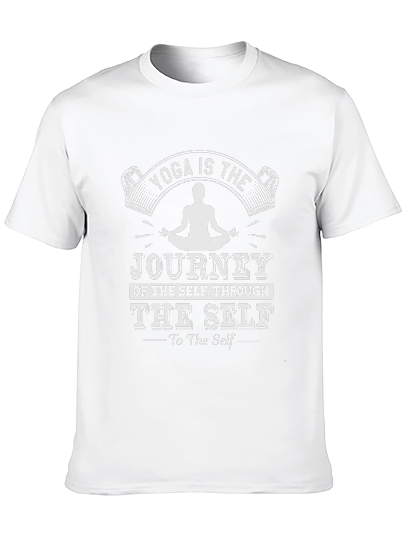 Yoga Is The Journey Graphic T-Shirt