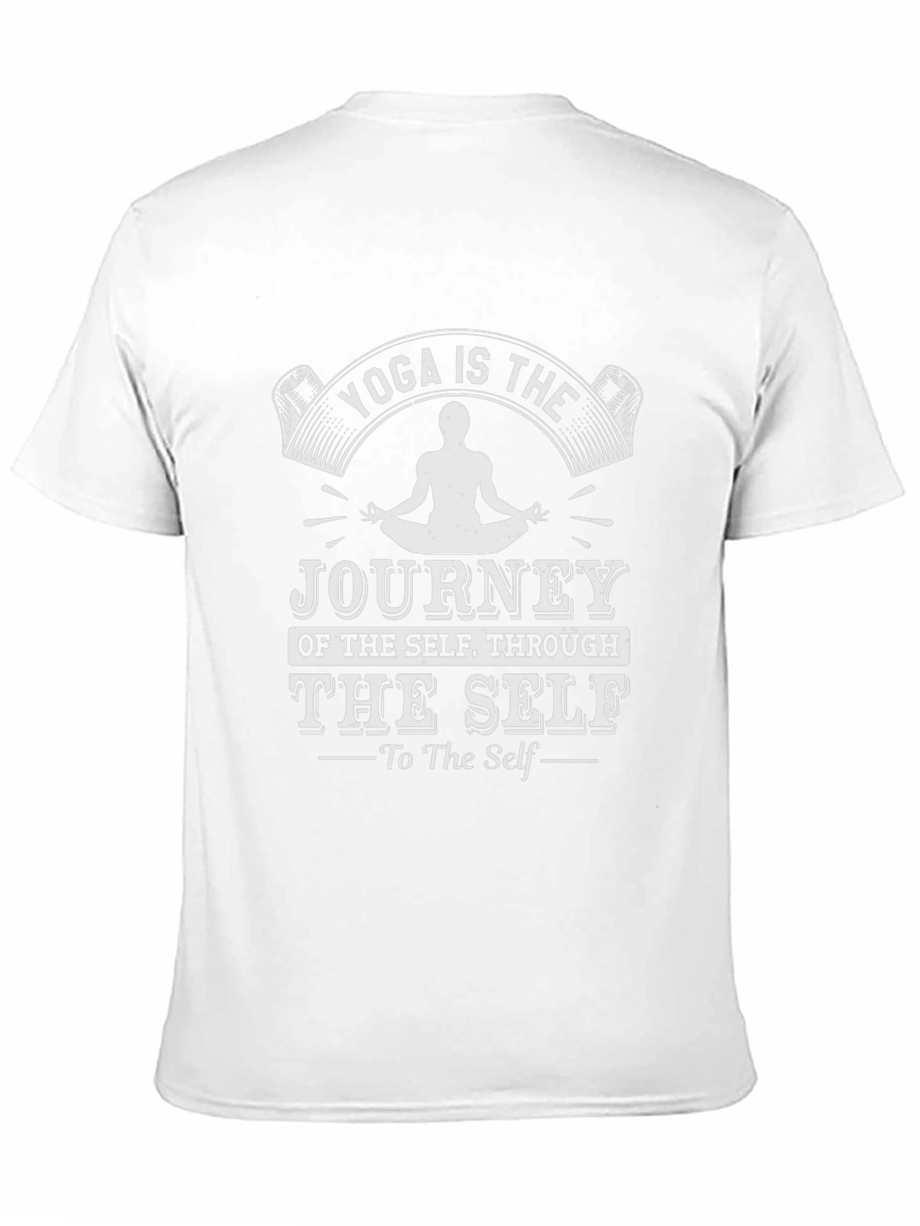 Yoga Is The Journey Graphic T-Shirt