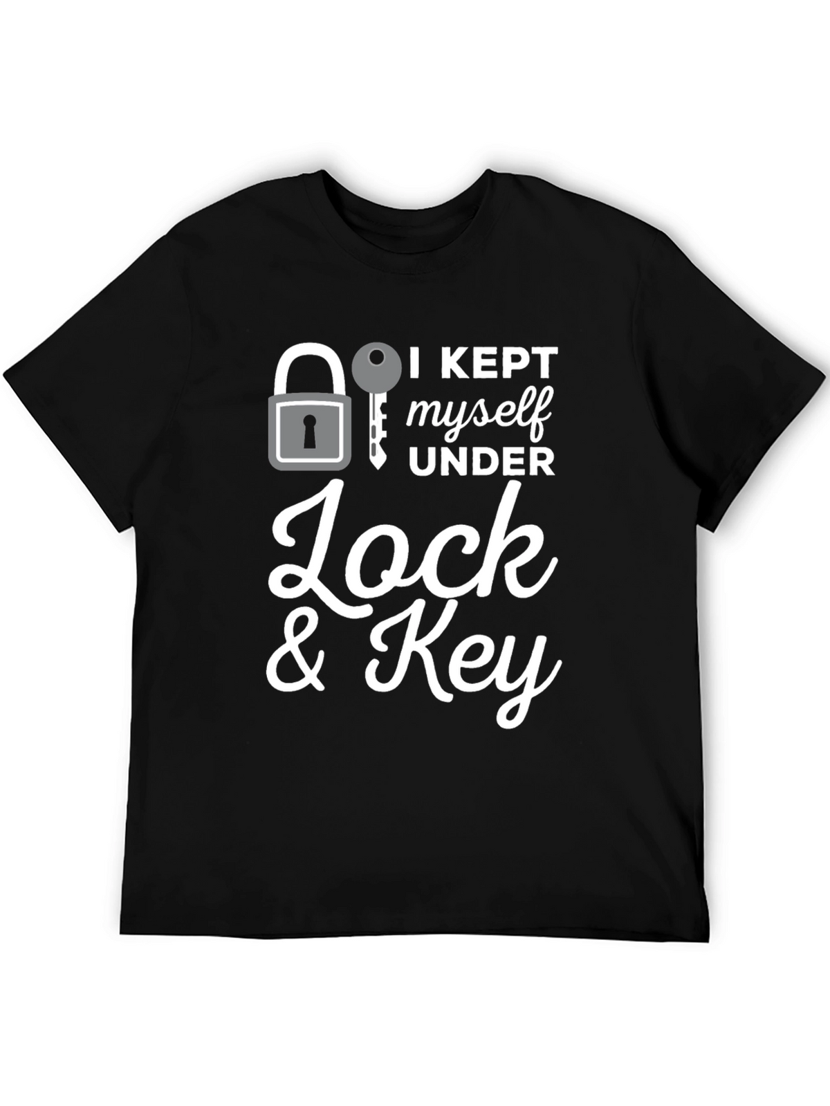Lock and Key T-Shirt - Funny Graphic Tee