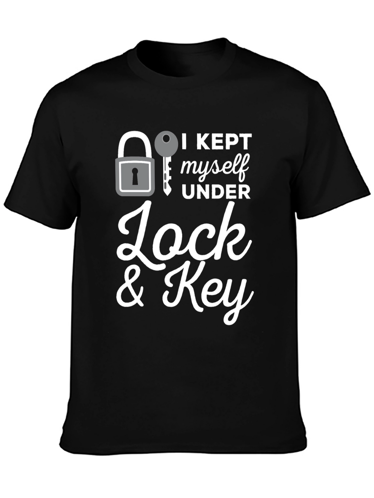 Lock and Key T-Shirt - Funny Graphic Tee