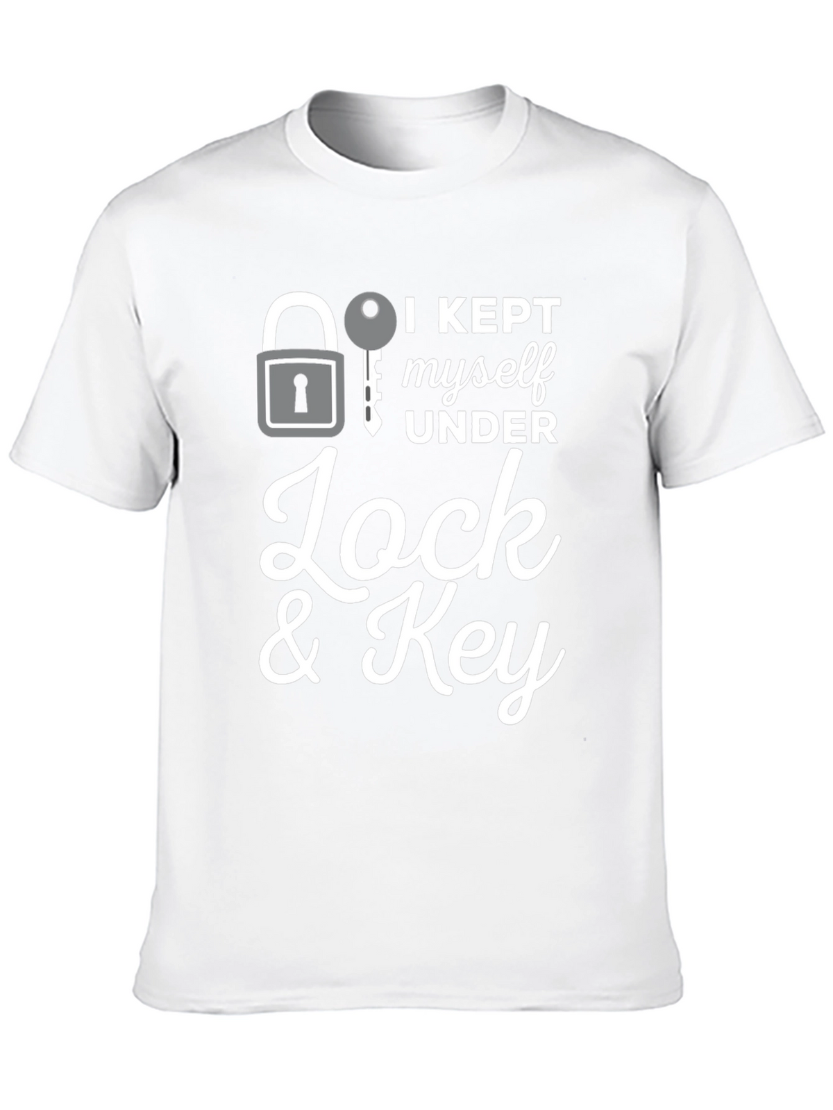 Lock and Key T-Shirt - Funny Graphic Tee