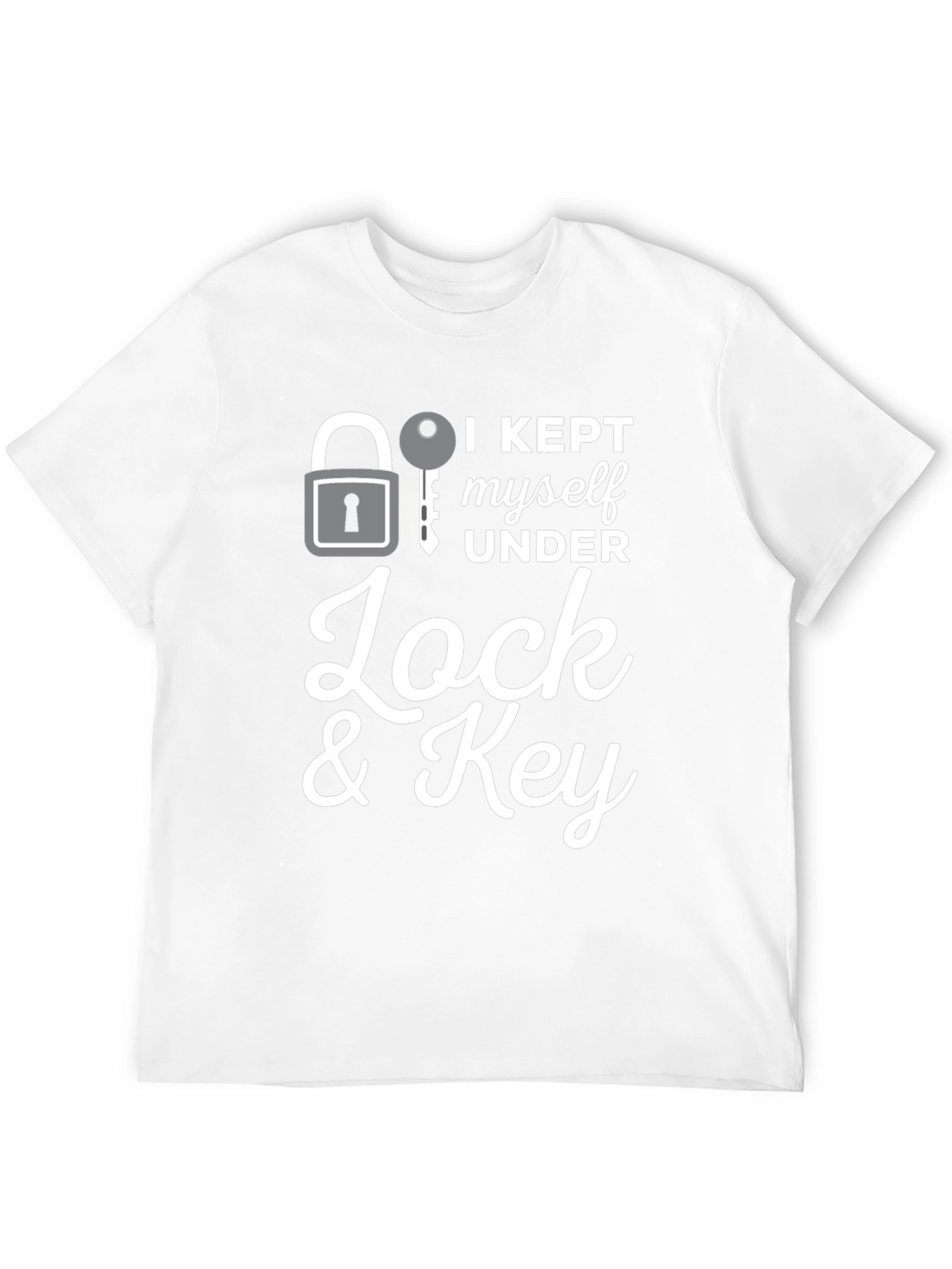 Lock and Key T-Shirt - Funny Graphic Tee