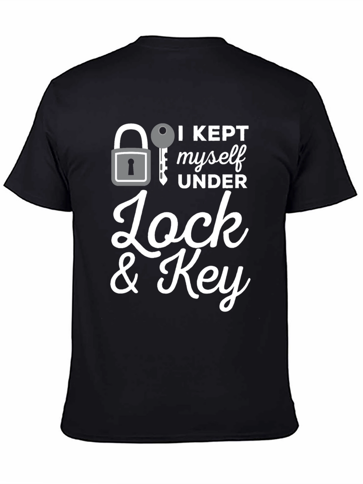 Lock and Key T-Shirt - Funny Graphic Tee