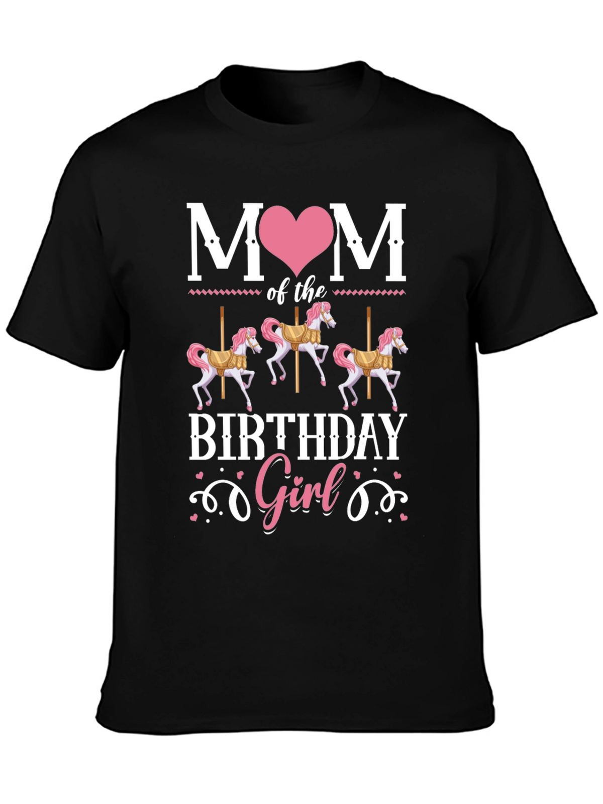 Mom of the Birthday Girl T-Shirt