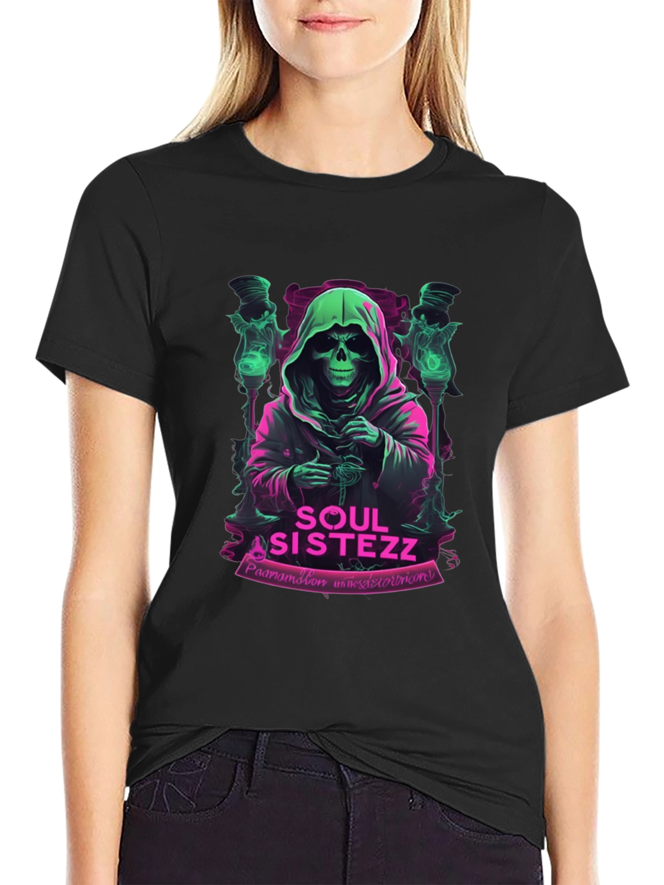 Soul Sistezz Skeleton Graphic Tee